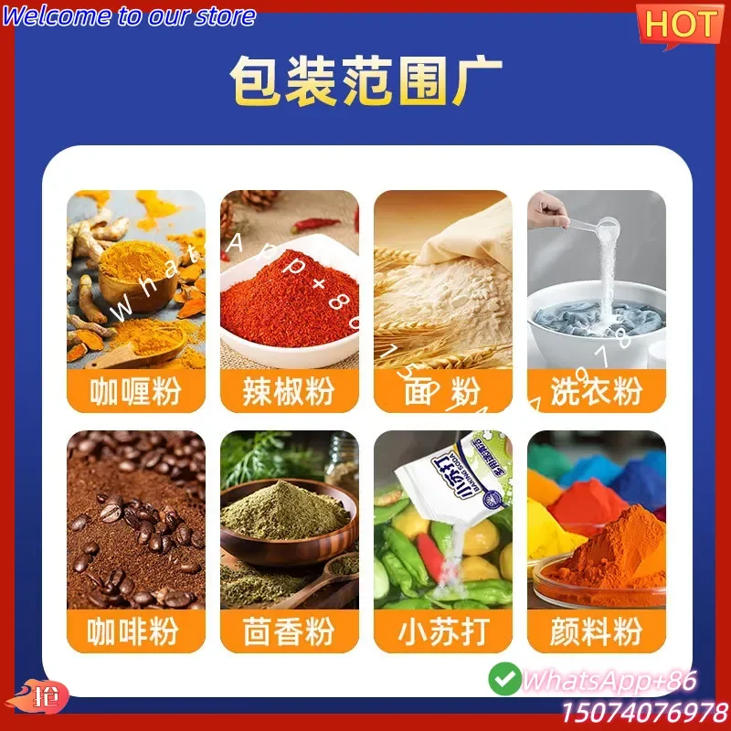 2026 Feeding Bag Powder Packaging Machine Prefabricated Bag Screw Metering Weighing Filling Machine Powder Feeding Bag