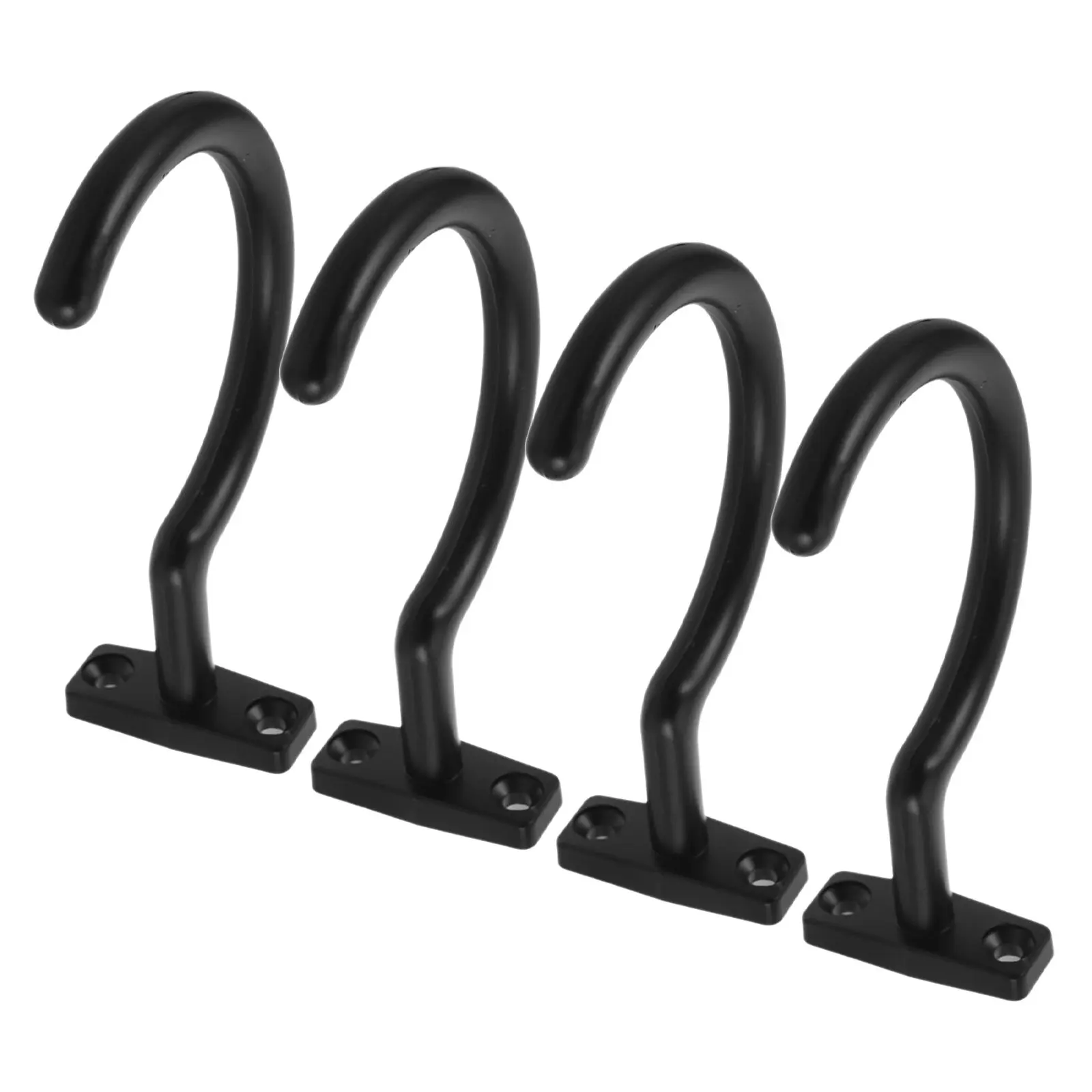 

4Pcs Metal Pool Table Cue Holder Rack Snooker Hook Mountable Space-Saving Billiard Cue Hanger for Game Room Pool Table Hook