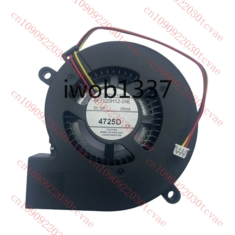 

Новый SF7020H12-24E DC12V 250MA 70*60*20 мм 3-проводной охлаждающий вентилятор для сервера