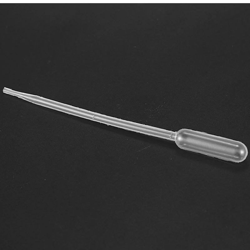 200PCS Graduated Pipettes Dropper Polyethylene (0.5Ml)