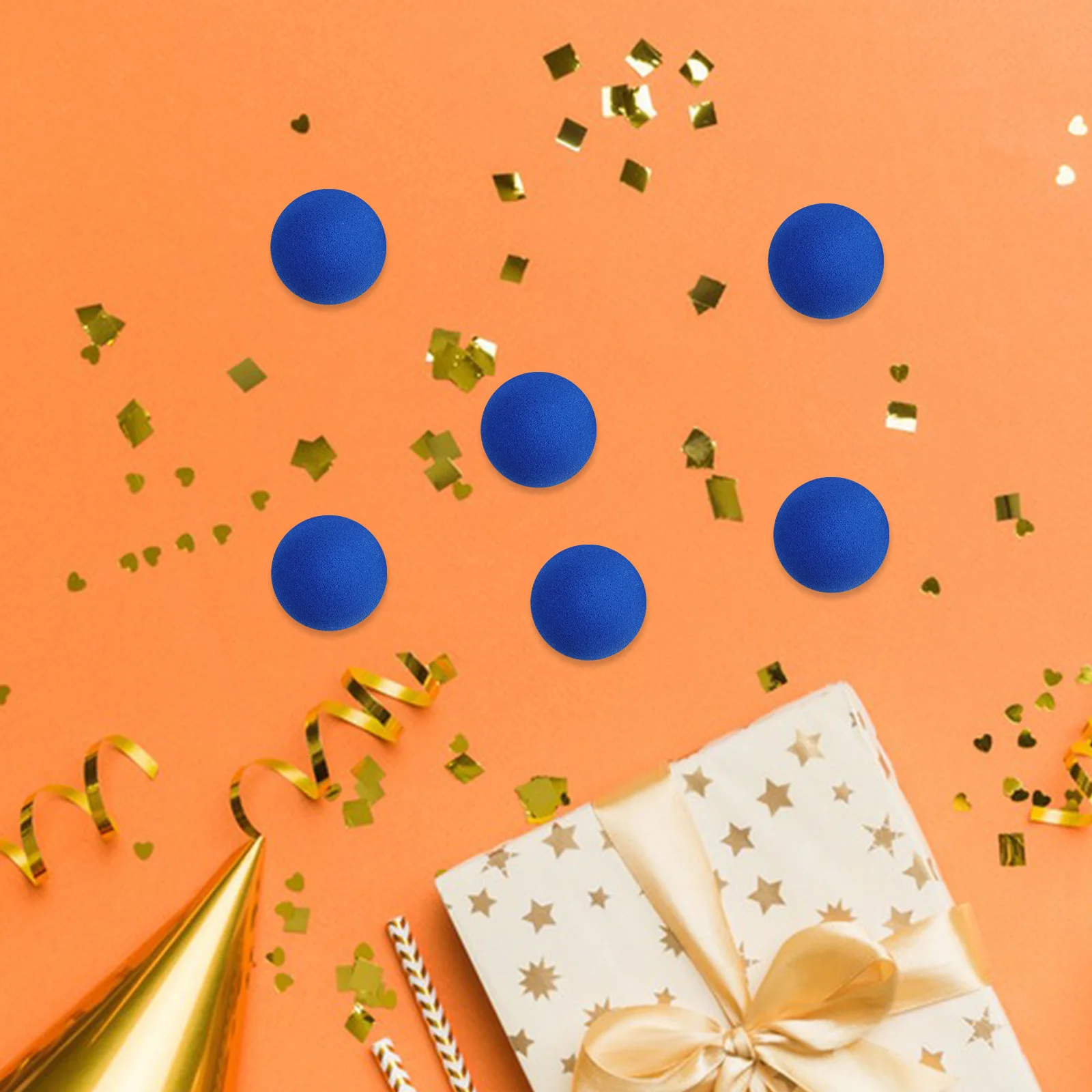 10 Buah Alat Peraga Bola Spons Set Pertunjukan Lembut Bulat untuk Pertunjukan Sulap, Pertunjukan Panggung, dan Kesenangan Interaktif