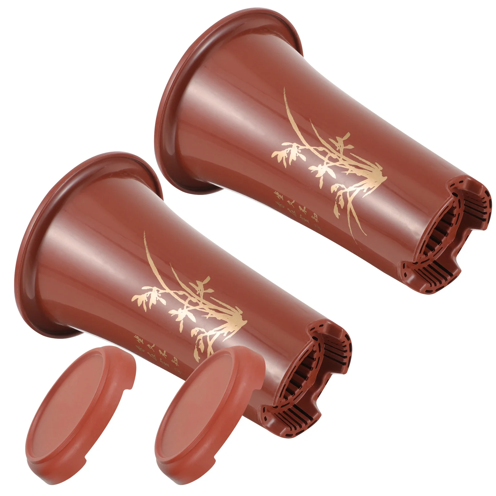 

2Sets Ceramic Orchid Flowerpots Plastic Plant Nursery Pots Indoor Planter Pot for Home Decoration Indoor Flowers Gardening