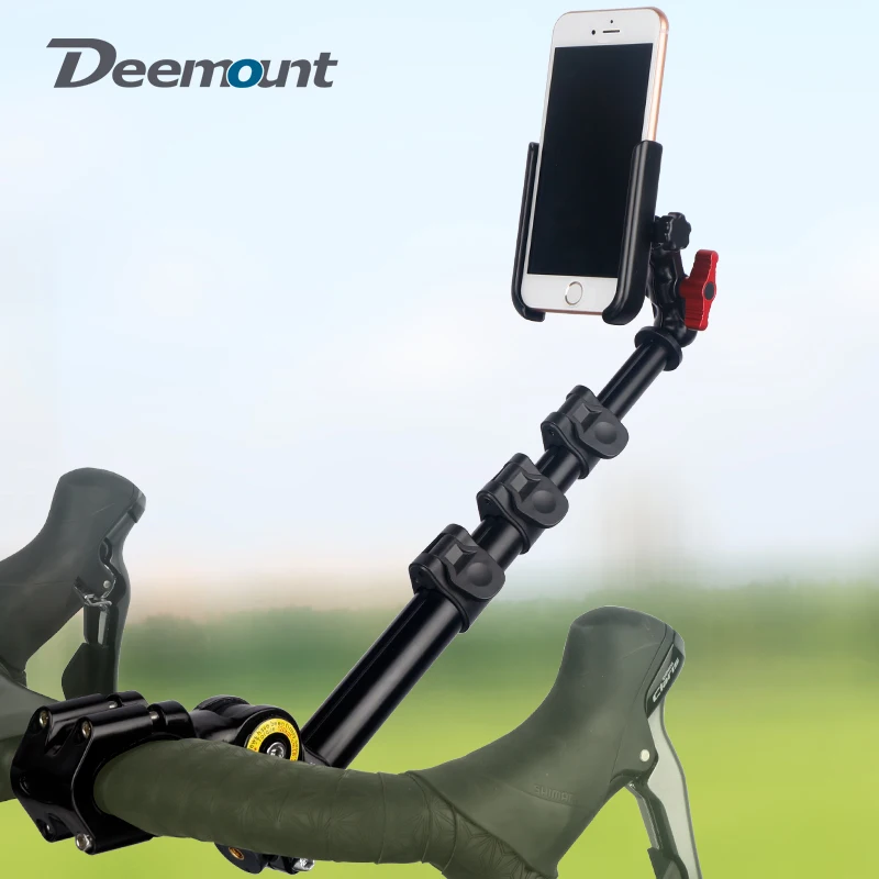 

MTB дорожный велосипед, телескопическая палка для селфи с контроллером Bluetooth для GoPro DJI Insta360, невидимые аксессуары для экшн-камеры