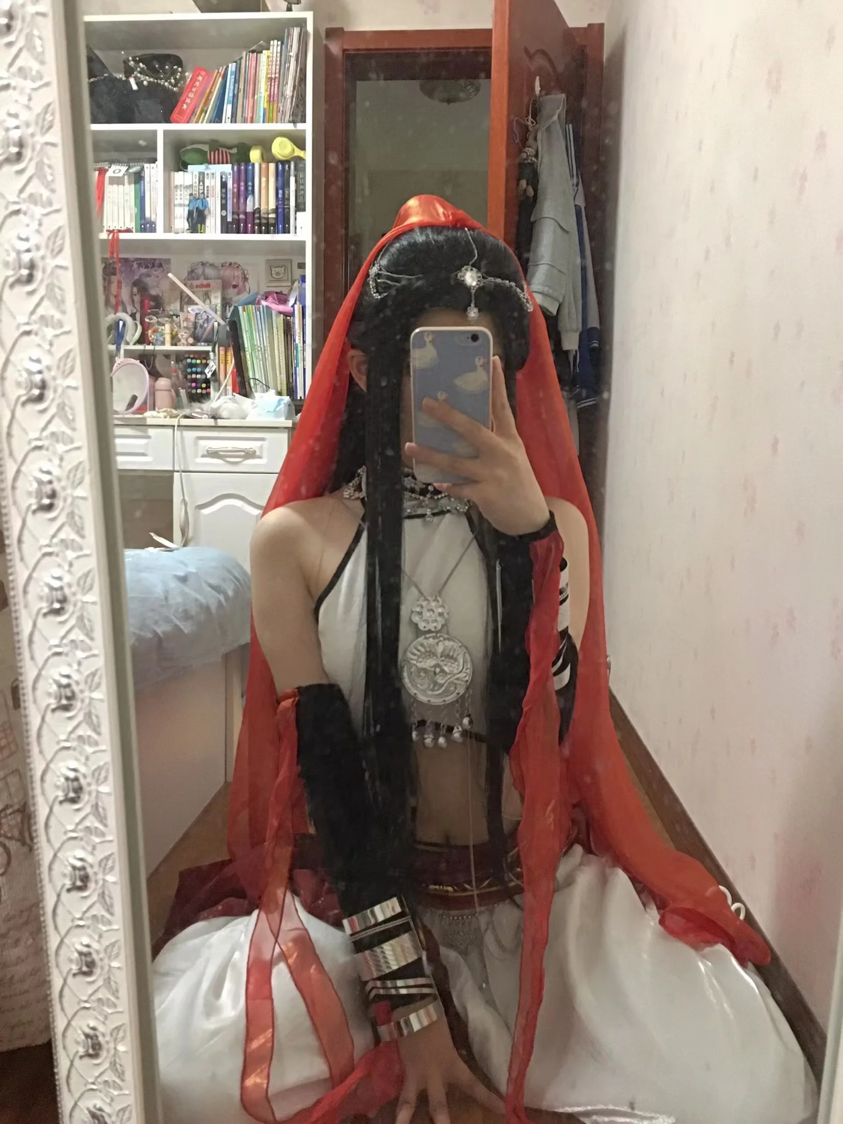 Xie Lian Cosplay Hua Cheng kostium Xie Lian Yue Shen Loulan Cos sukienka chiński serial telewizyjny TGCF Tian Guan Ci Fu Hanfu pełny kostium