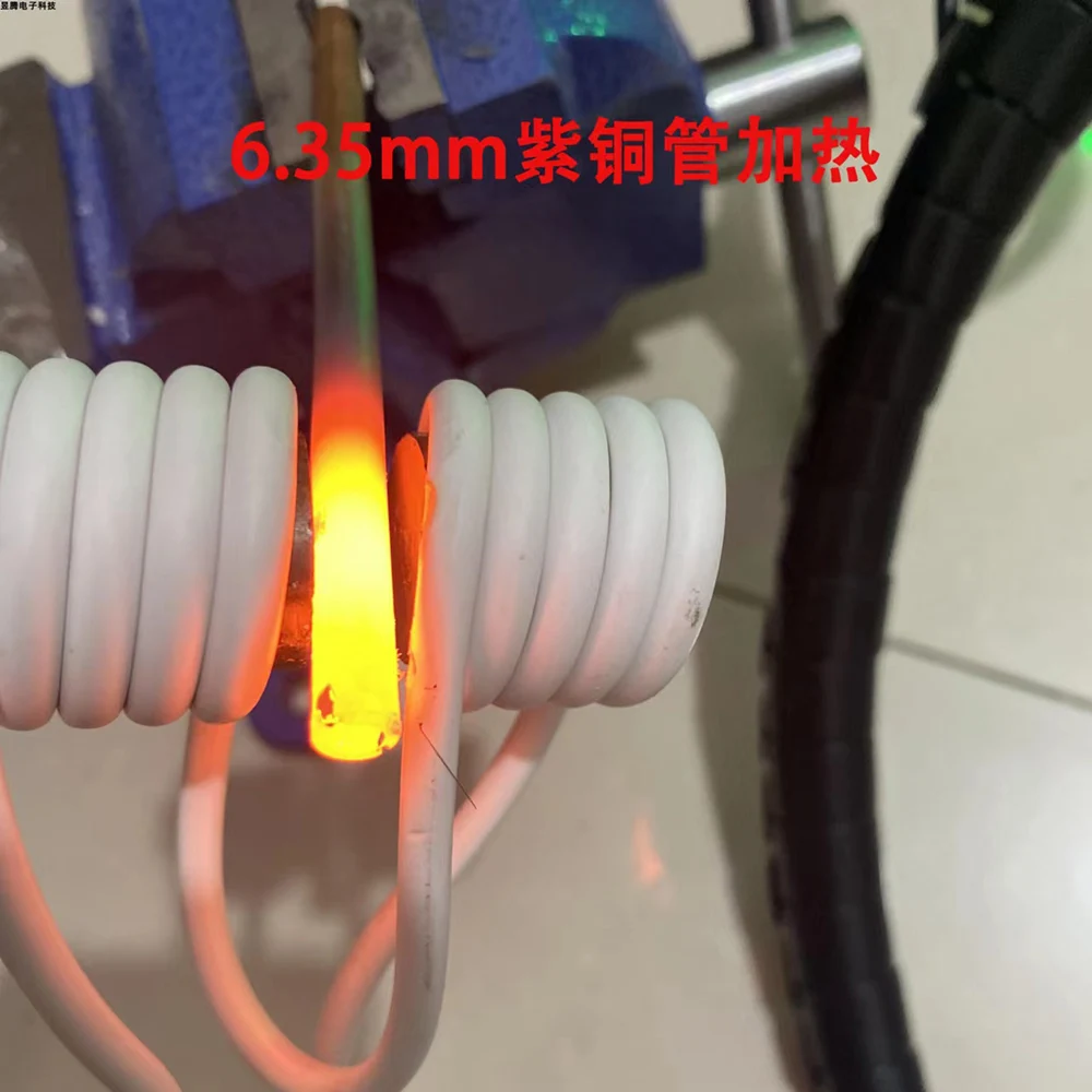 2800W ZVS Induction สูงความถี่โลหะ Smelting เชื่อมโลหะ Quenching อุปกรณ์เครื่องทำความร้อนเหนี่ยวนำ
