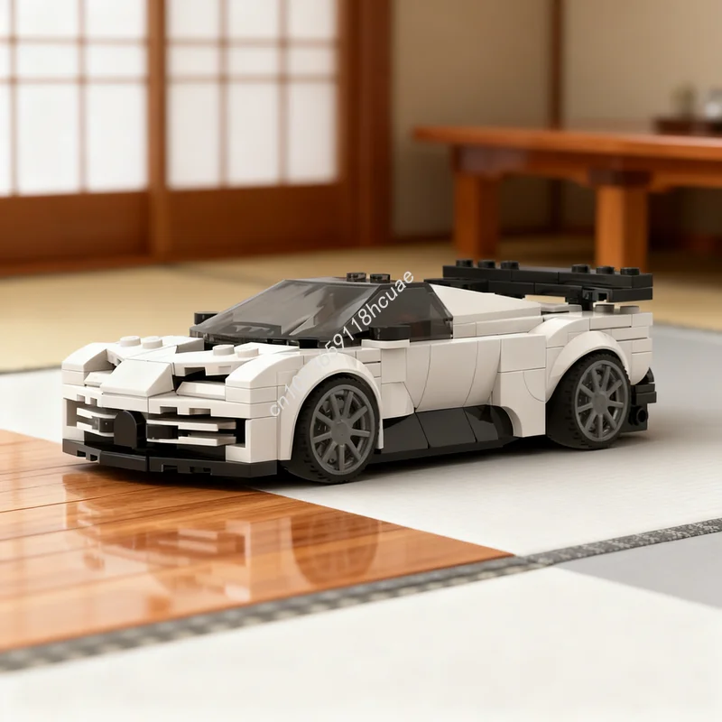 

324pcs MOC City Champions Bugatti Centodieci Model Building Blocks Architecture Toys Christmas Gifts DIY Idea Education Brick