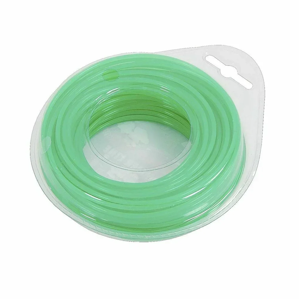 Nylon Gardening Tool Replacement Cutters Pack of Two with Lengths Totalling Thirty Meters in Bright Green Color