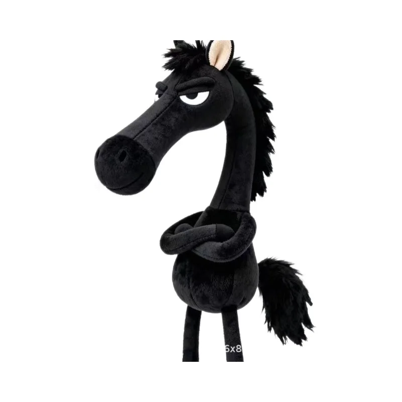 14cm 2026年馬年ぬいぐるみ吊り下げ飾りキーホルダー ユニークなデザイン 幸運のおもちゃ人形 馬の置物 ソフトぬいぐるみ