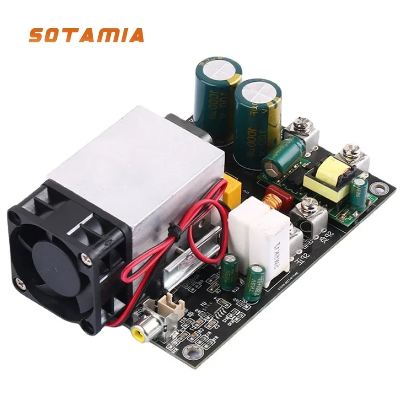 SOTAMIA IR2092 Mono Power Amplifier Board 1000W HIFI Amplifier Digital Home Amplificador Class D Professional-grade Audio Apm