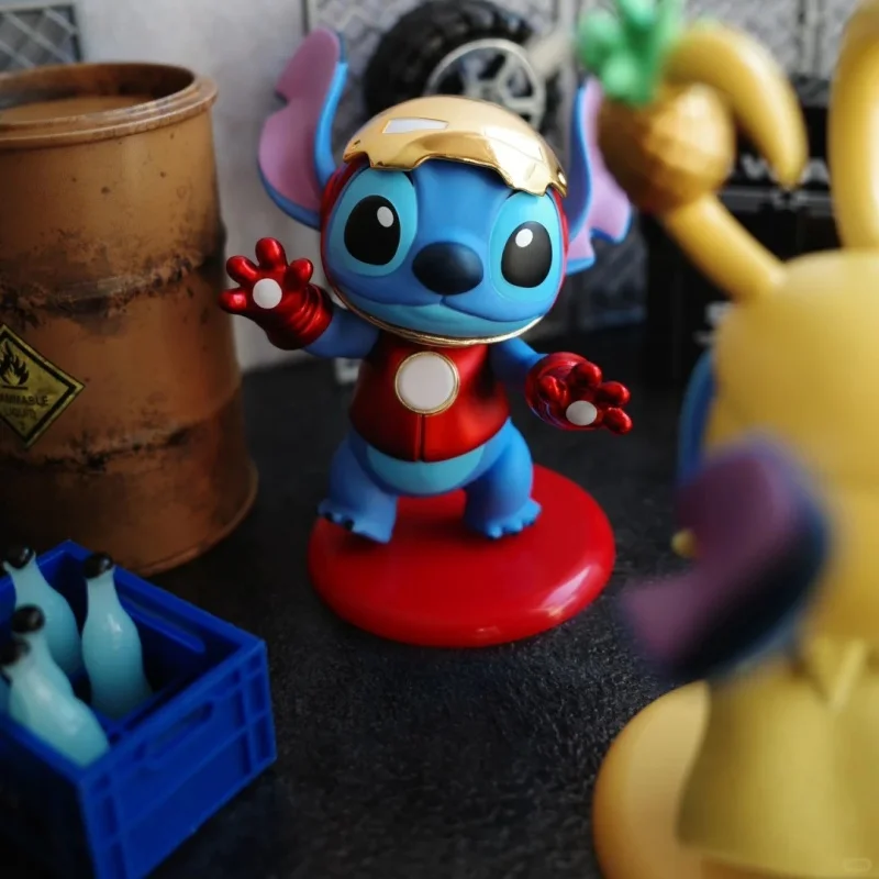 

Marvel Stitch Cosbi Series Blind Box - Trendy Kawaii Surprise Collectible Action Figure Model Toy for Cute Birthday Gift