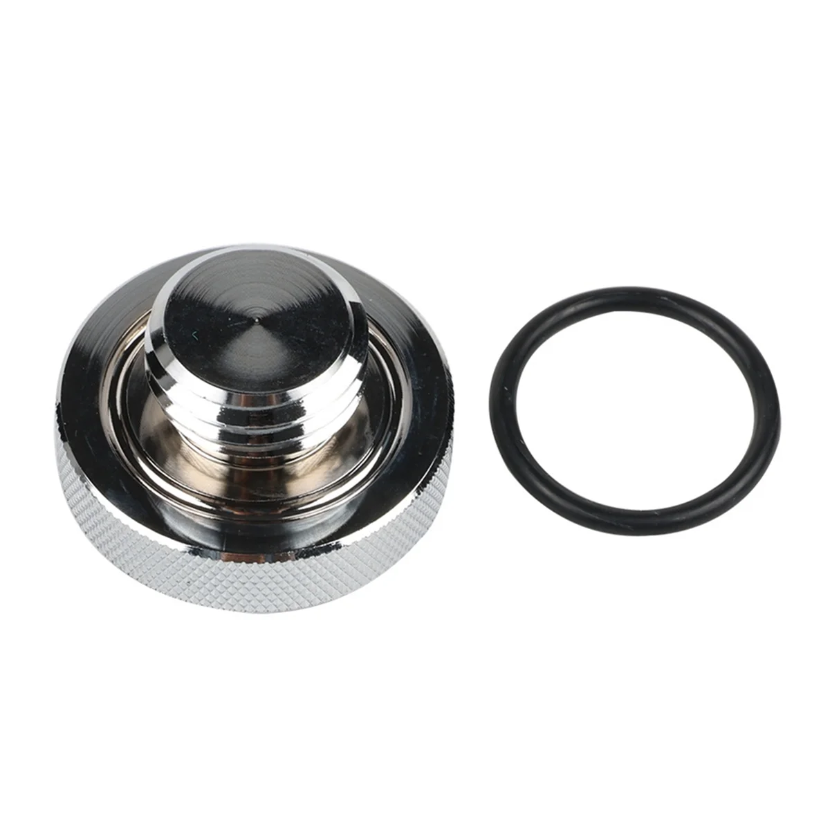 Motorcycle Engine Oil Filler Cap Plug Cover Screw Tank Bolt Nut for TRIUMPH BONNEVILLE T100 T120(Silver)