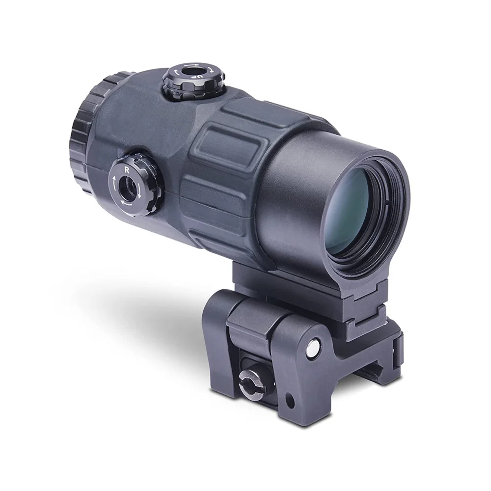 

Tactical G45 Magnifier Hunting G45.STS 5X Magnification Rifle Scope with Switch to Side Quick Detachable Mount Fit 20mm Rail