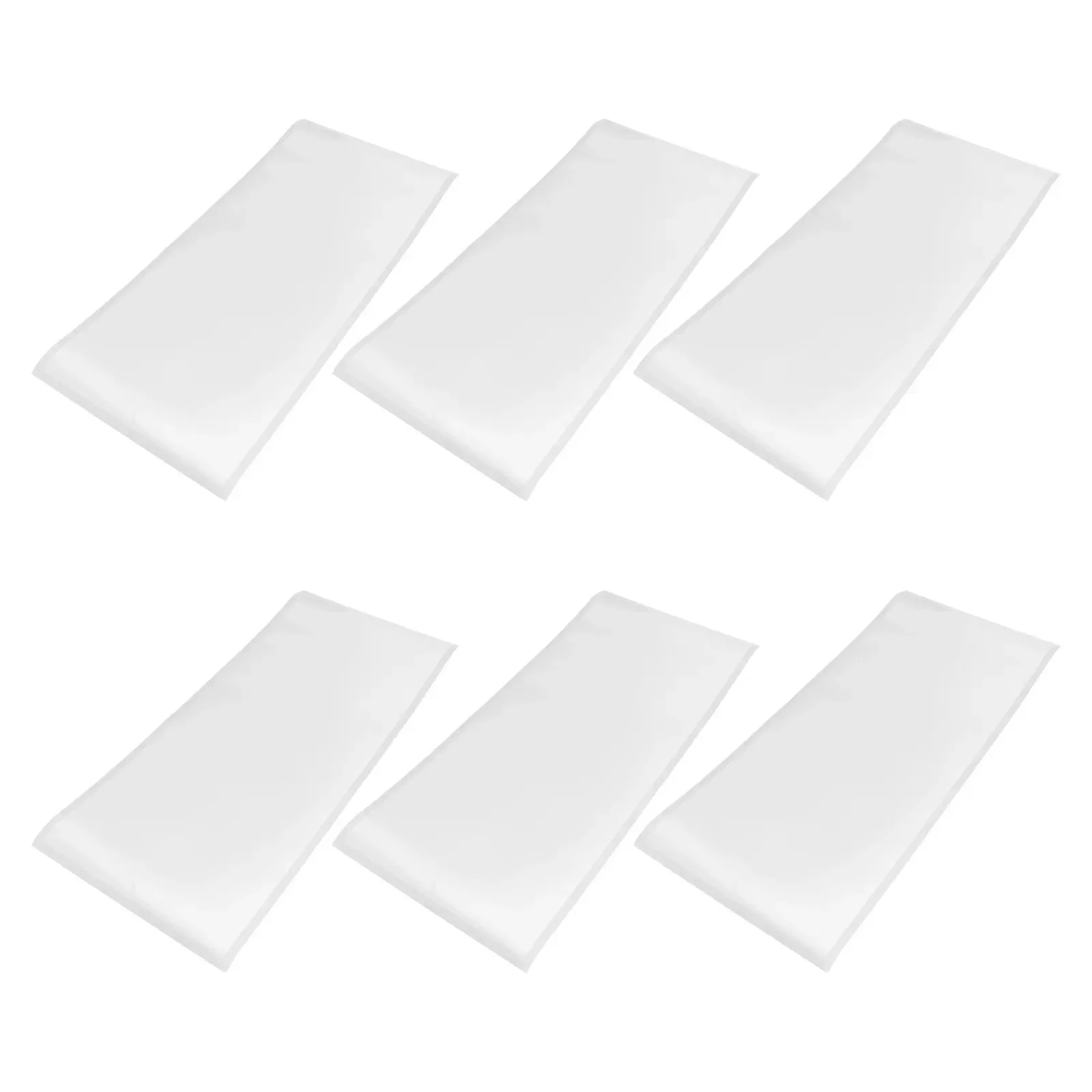 yes6Pcs Industrial Sandblast Film 23x11 Inch Adhesive Sandblast Lens Protector Clear Visibility Abrasive Cabinet Lens Cover