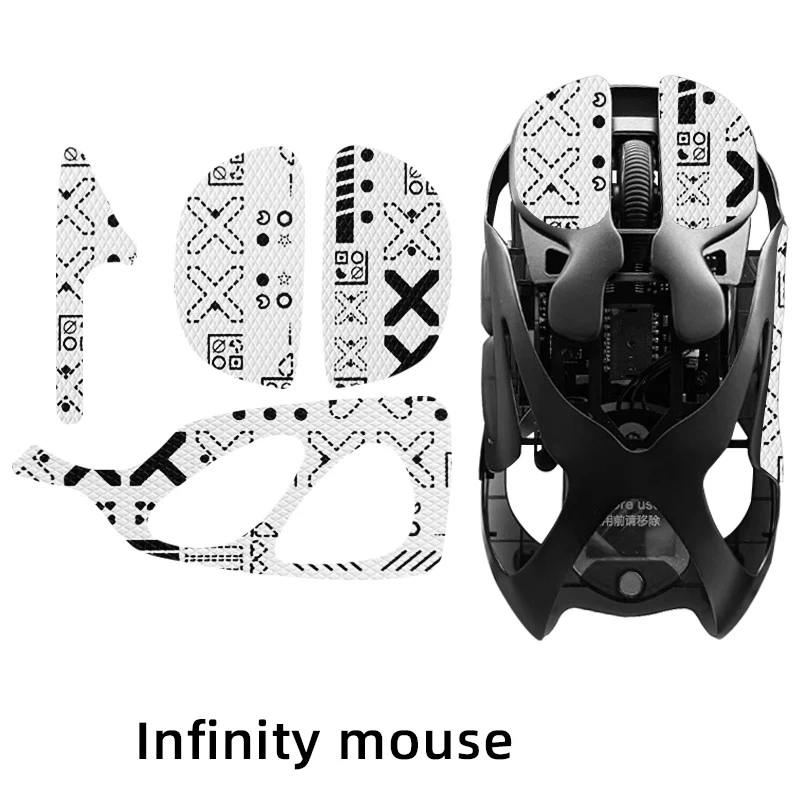 1 Set Mouse Anti Slip Grip Sticker For Angry Miao AM Infinity Mouse Non-Slip Anti Sweat Tape Ultrathin