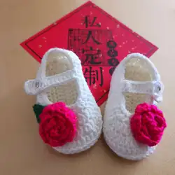 Chaussures de princesse en coton tissé à la main pour bébé, cadeau, nouveau