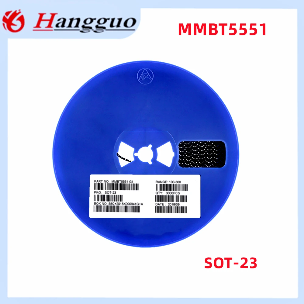 3000PCS/Lot Original MMBT5401 2N5401 2L MMBT5551 2N5551 G1 SOT-23  SMD power transistor Best quality