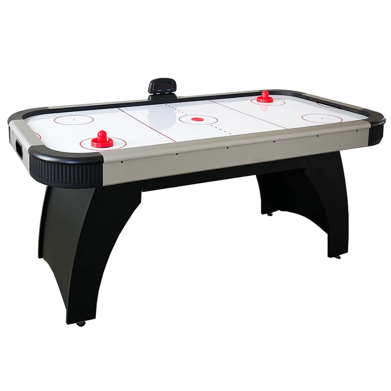 Custom Product Oem Odm China Supplier 1.8m Wooden Air Hockey Table Ice Hockey Puck Custom 4 Player Air Hockey Table