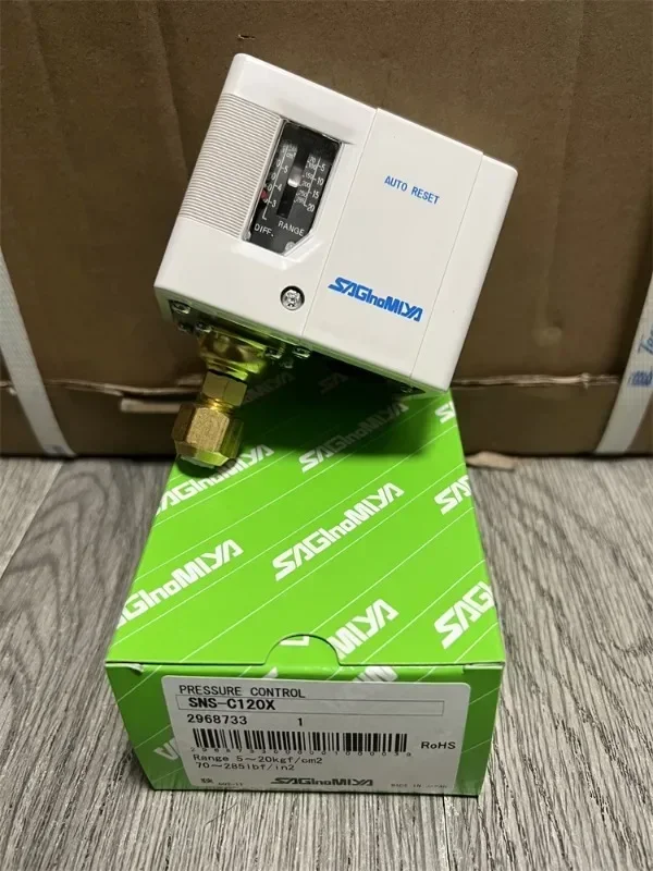 Original Saglnomlya Lugong Pressure Controller SNS-C110X/SNS-C120X Refrigeration Pressure Control