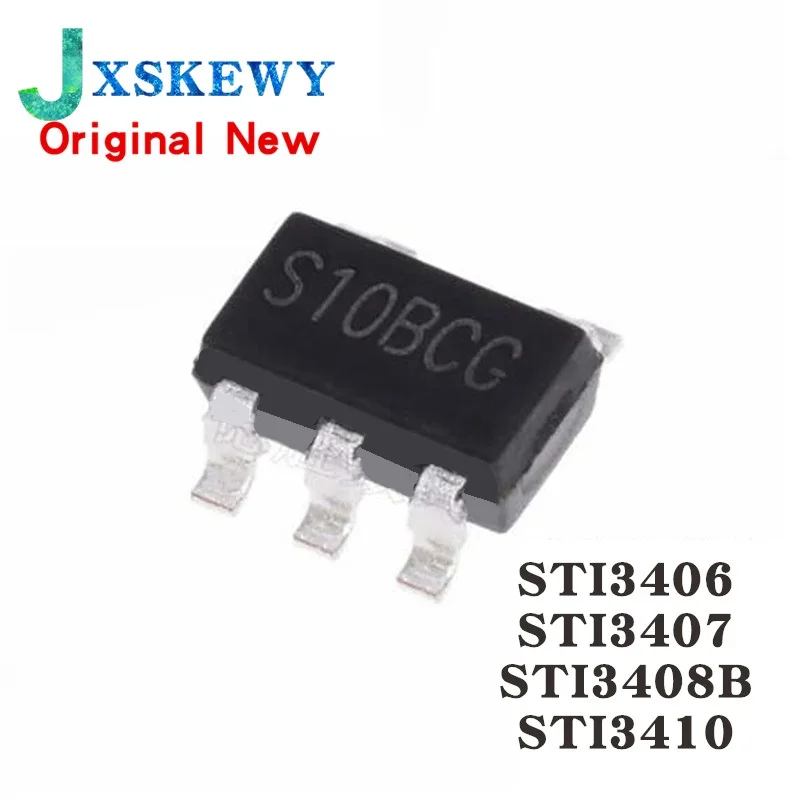 10PCS New STI3406 STI3407 STI3408 STI3410 STI3408B SOT23-5 IC