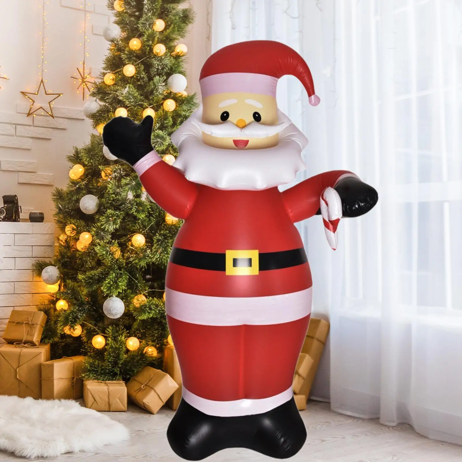 

Christmas Inflatables Santa 2M Yard Decoration PVC Waterproof Xmas Decoration