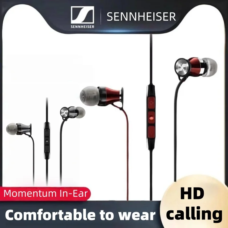 

Sennheiser MOMENTUM in-ear 3.5mm deep bass earphones earphones for Android version stereo sports earphones
