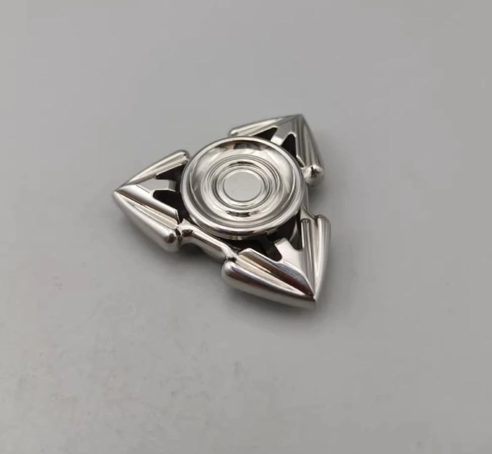

Б/у EDC QEDC Trident блесна из нержавеющей стали, гироскоп на кончике пальца, декомпрессионные игрушки