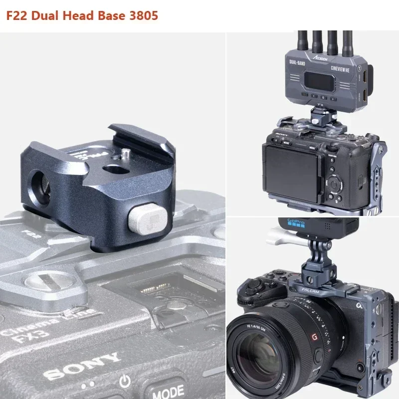 Falcam F22 Quick Release Plate Quick Release Series Basic Thread Adapter Kit V2/Five-position Plate Cold Shoe Adapter