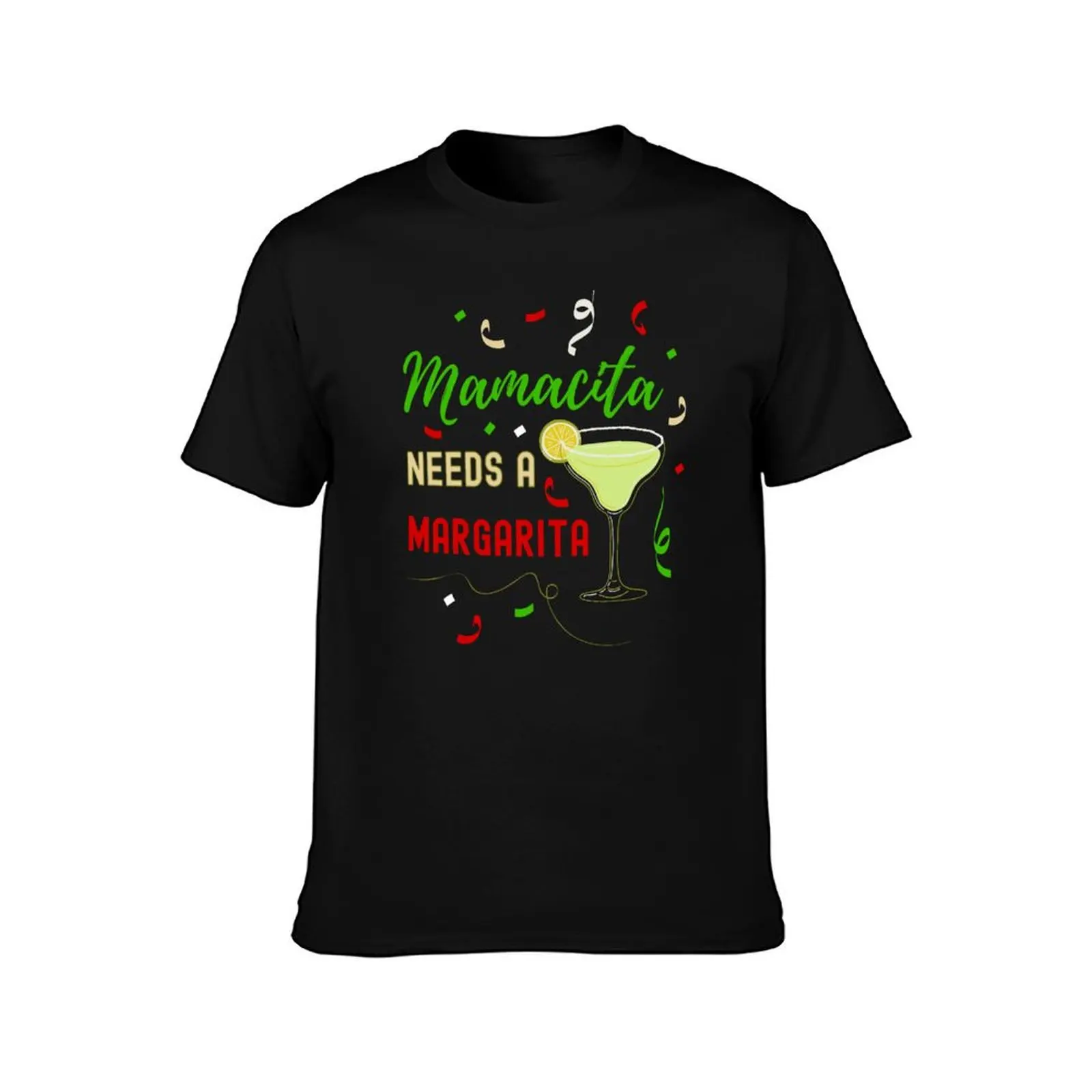 MAMACITA NEEDS A MARGARITA CINCO DE MAYO T-Shirt oversized graphic tee animal prinfor boys Funny t-shirts mens graphic t-shirts