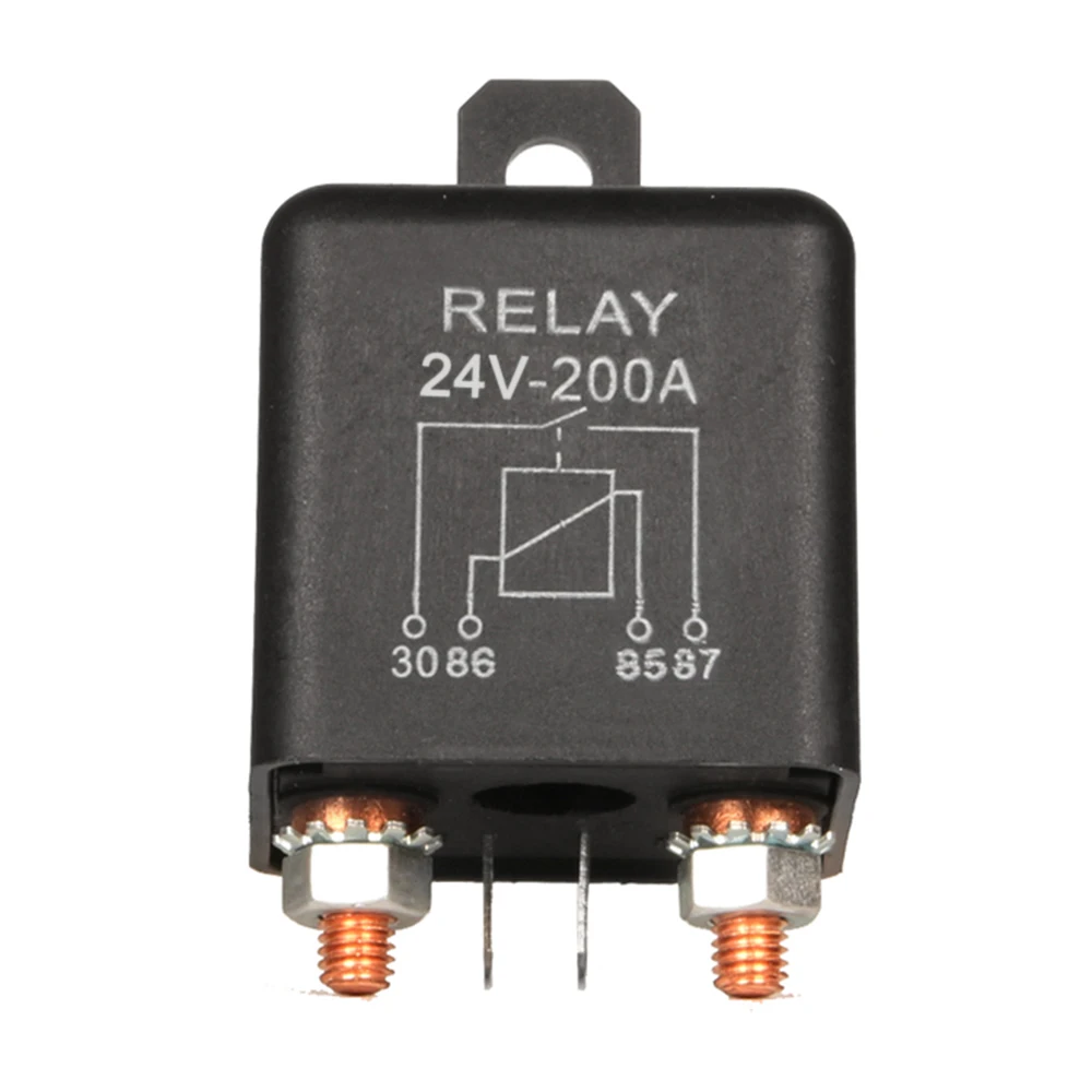 High Current Relay Starting Relay 200A 100A 12V 24V Power Automotive Heavy Current Start Relay Car Relay