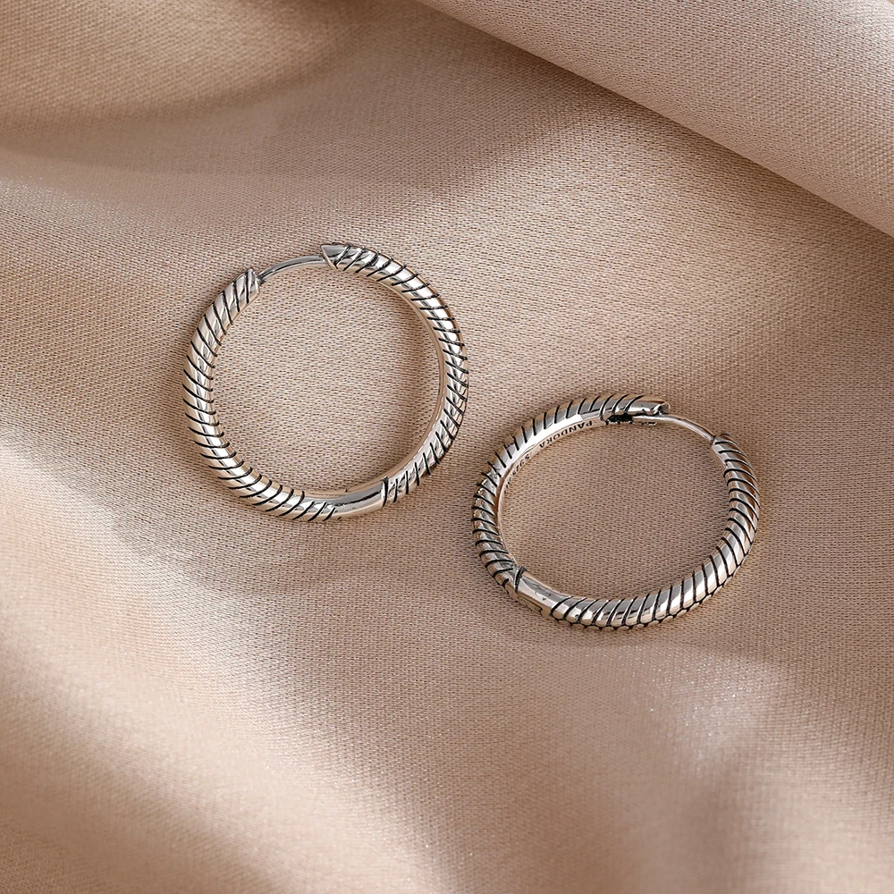 أقراط على شكل حرف U من الفضة عيار 925 بتصميم فاخر على شكل حرف U مجوهرات للنساء لليالي التاريخ وأشياء الزفاف والعطلات من 1 دولار #4