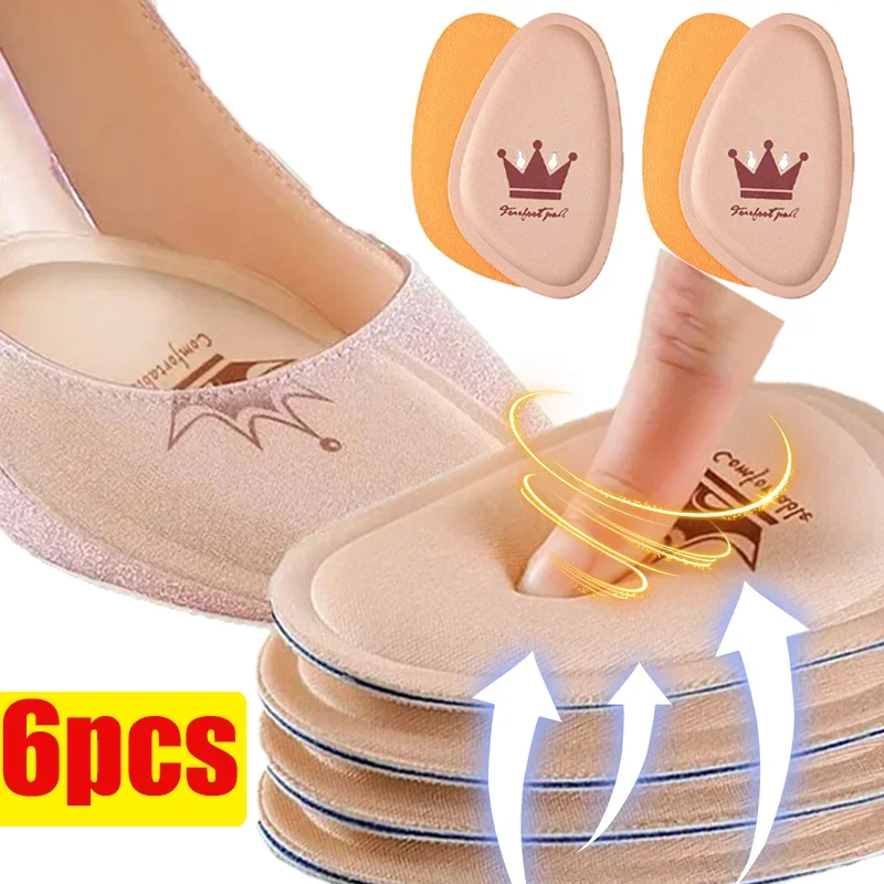 

Forefoot Half Yard Insoles for Women High Heel Non-slip Insert Feet Pads Pain Relief Front Cushion Foot Care Accessories