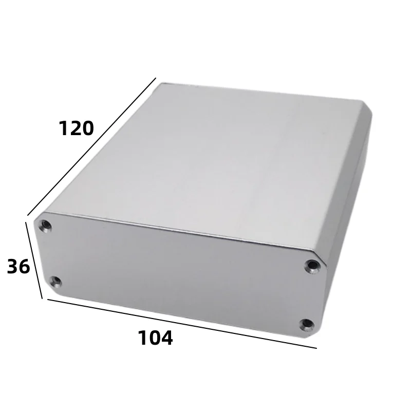 

Aluminum alloy aluminum profile Boxes split battery box shell circuit board 120x104x36mm