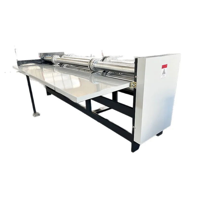 slitting and indentation machine, corrugated cardboard slitting machine, thin paper slitting and pressing machine