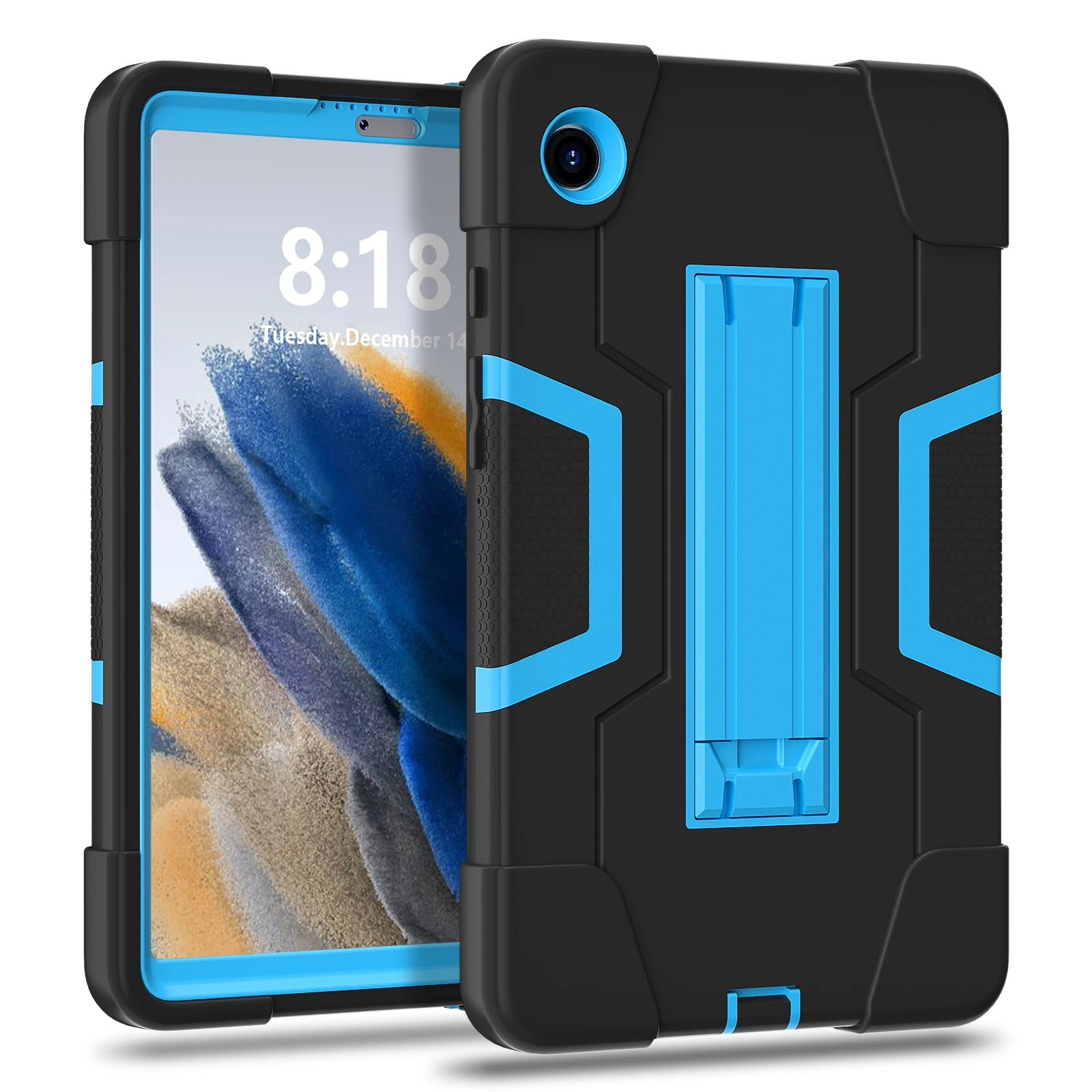 

Case For Samsung Galaxy Tab A11 2025 A9 2023 8.7" SM-X133 X135 X110 X115 X117 Stand Cover 3-Layer Rugged Heavy-Duty Shockproof