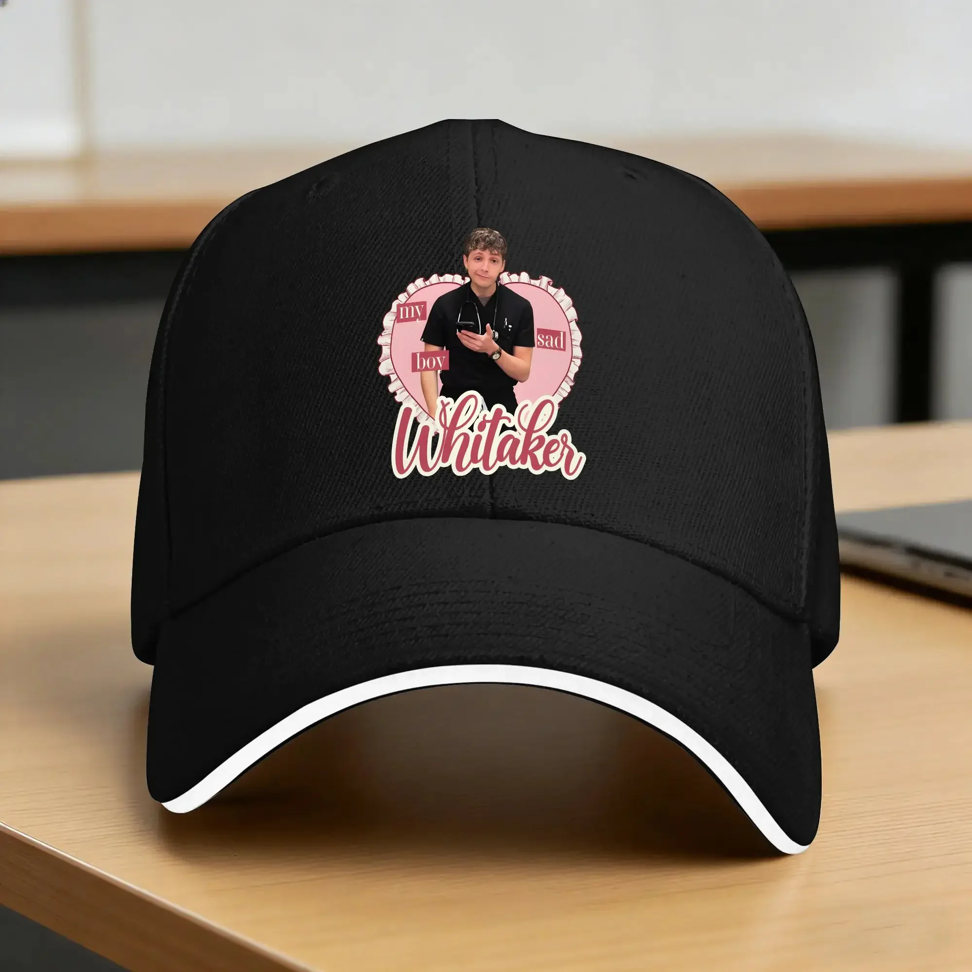 New Whitaker Sad boy The Pitt Baseball Cap  Women Design Hip Hop Hats Dropshipping Outdoor Gym Snapback Cap Gift Idea