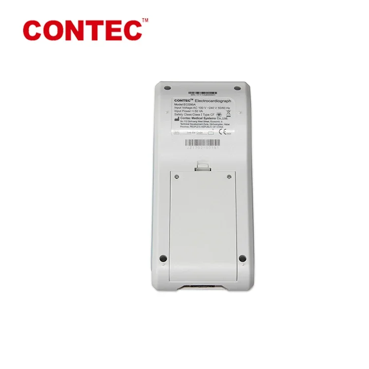 CONTEC ECG90A touch screen hand held 3 channel ecg machine