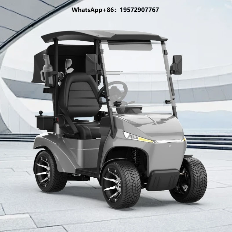 Commercial 1-Seater Electric Golf Cart Utility Vehicle for Airport Factory and Gated Community Transport Security Patrol Vehicle