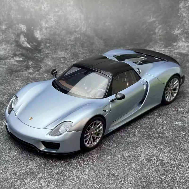 Autoart Car Model 1/18 Porsche 918 Spyder 2013 version Cars Model Alloy Simulation Car Model Collectior For Boy Birthday Gift