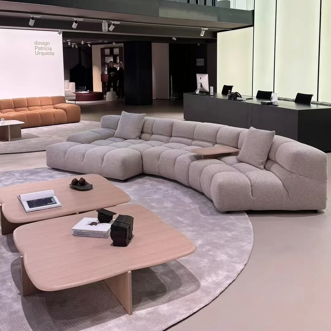 클래식, 다양한 스타일, 퍼프 소파, 크림 윈드, 면과 린넨, 패브릭