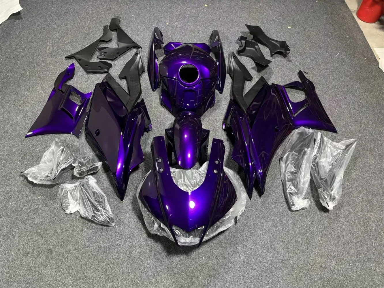 fairing kit is suitable for R25 19 2021 22 23 R3 2019 2020 2021 2022 2023 fairing purple motorcycle housing