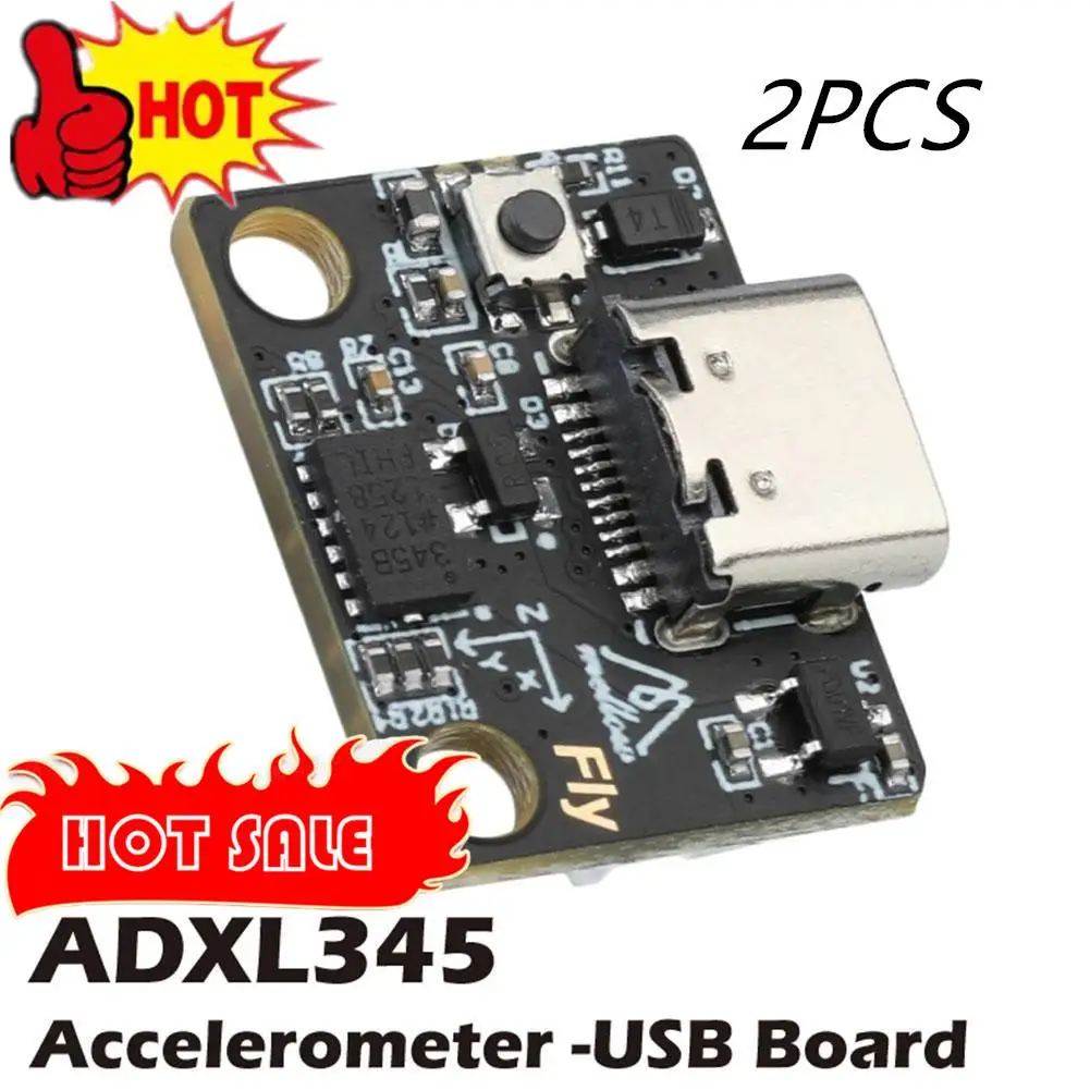 

2PCSMellow Fly-ADXL345 Accelerometer USB Board For Klipper Gemini Rspberry Pi Voron V0.1 2.4 Vzbot HevORT Ender 3 3D Printer