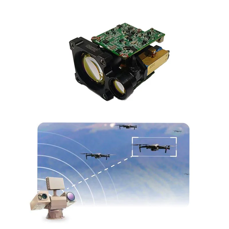1535nm Laser Ranging Module 6000m  Counter Rangefinder Sensor 115200bps 6km Laser Distance Module