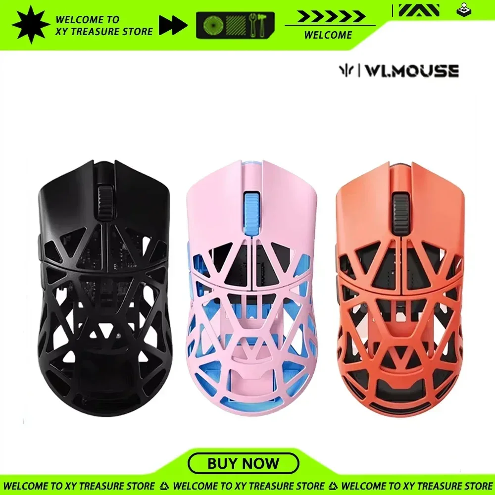 Wanling Wlmouse Beast X Mini Mouse Limited Edition Lightweight Gaming Hollow Mouse Magnesium Alloy Dual Mode Low Delay Mouse