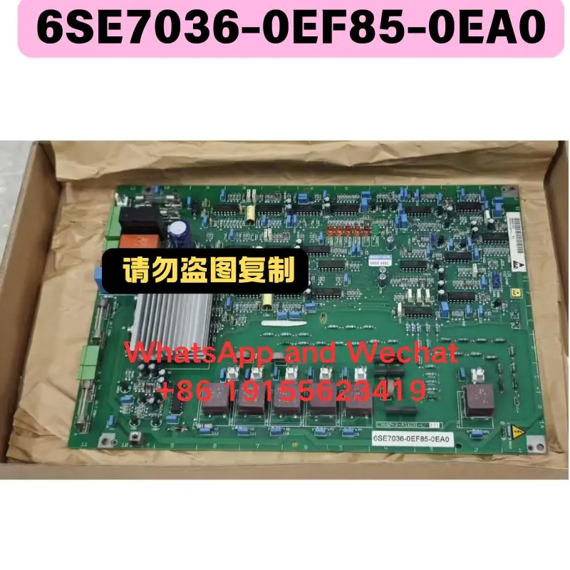 Brand new original and used 6SE7036-0EF85-0EA0 Rectification trigger board Functional test OK