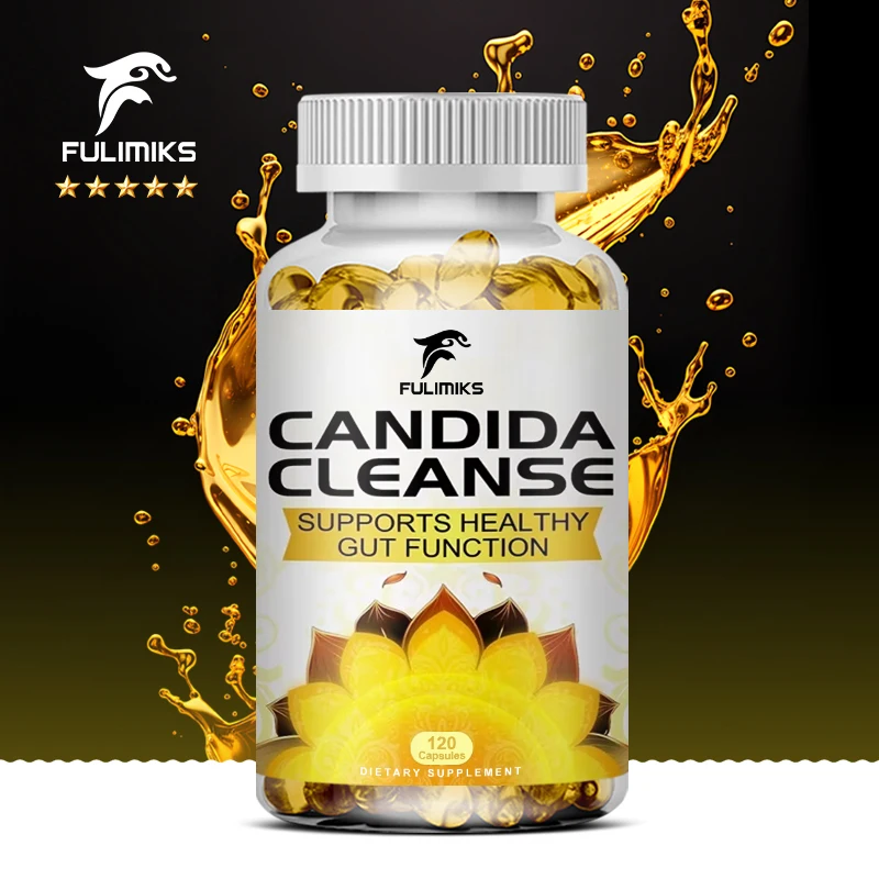 

Candida Cleanse - Antioxidant, Intestinal Cleansing And Detoxification, Promote Digestion & Metabolism - 120 Capsules