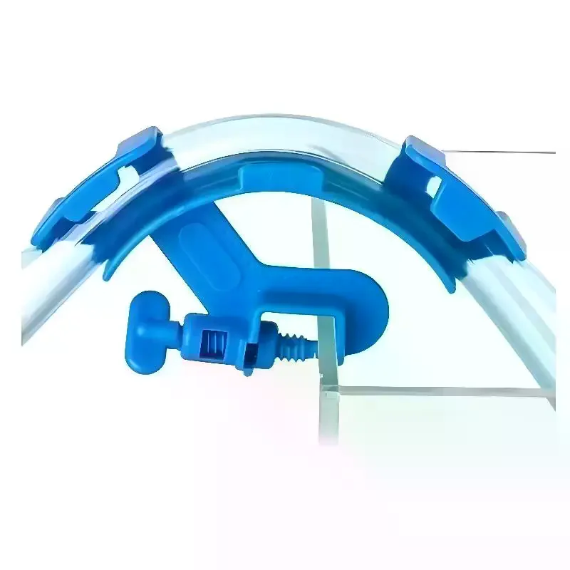 Adjustable Plastic Aquarium Water Hose Clamp With Sturdy Structure And Easy Installation Perfect For Fish Tank Pipe Fixing 1Pcs