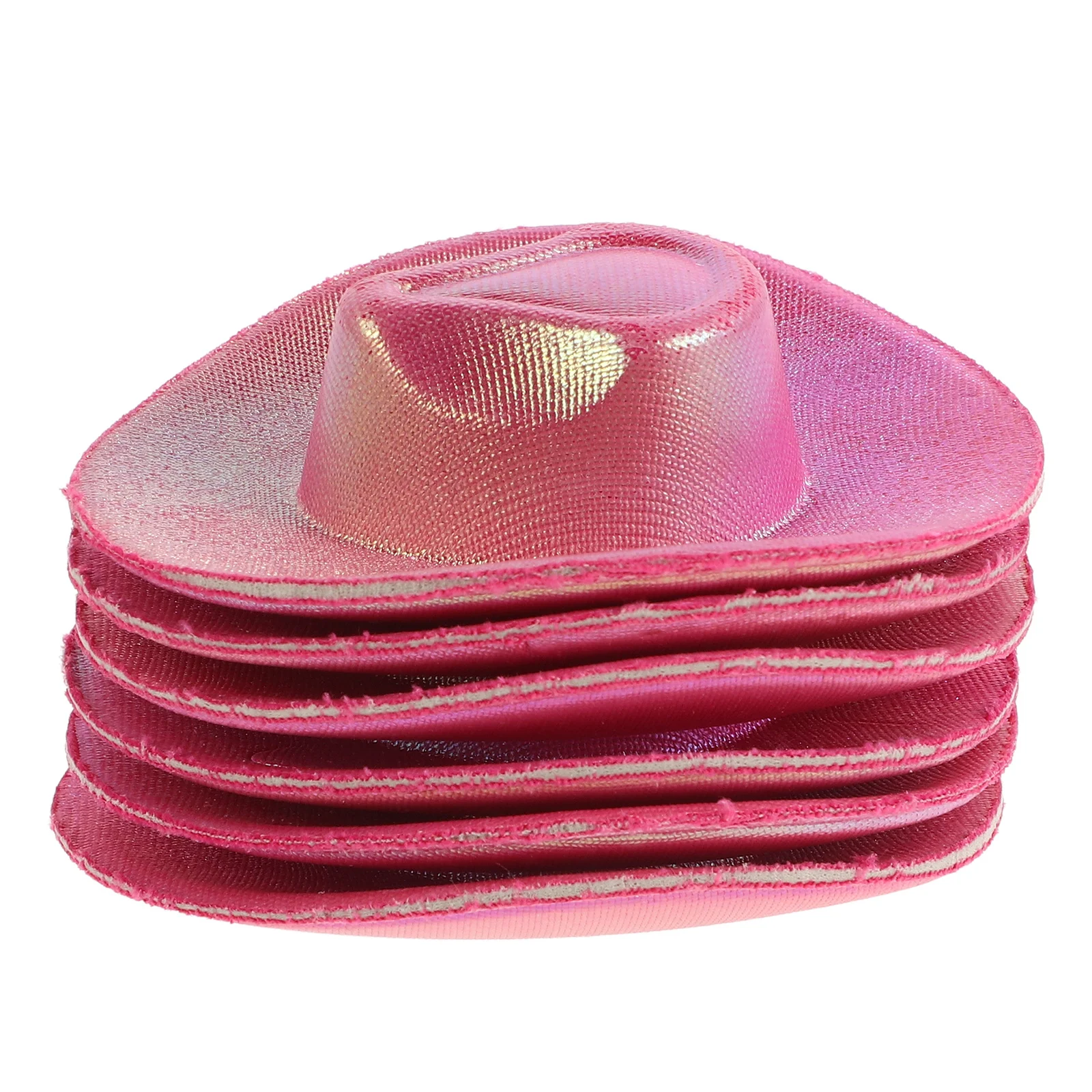 6 قطعة قبعات سمبريرو صغيرة زجاجة النبيذ توبر ديكورات الحفلات الغربية كب كيك القبعات العالية غطاء زجاجة يغطي عطلة احتفالية #5