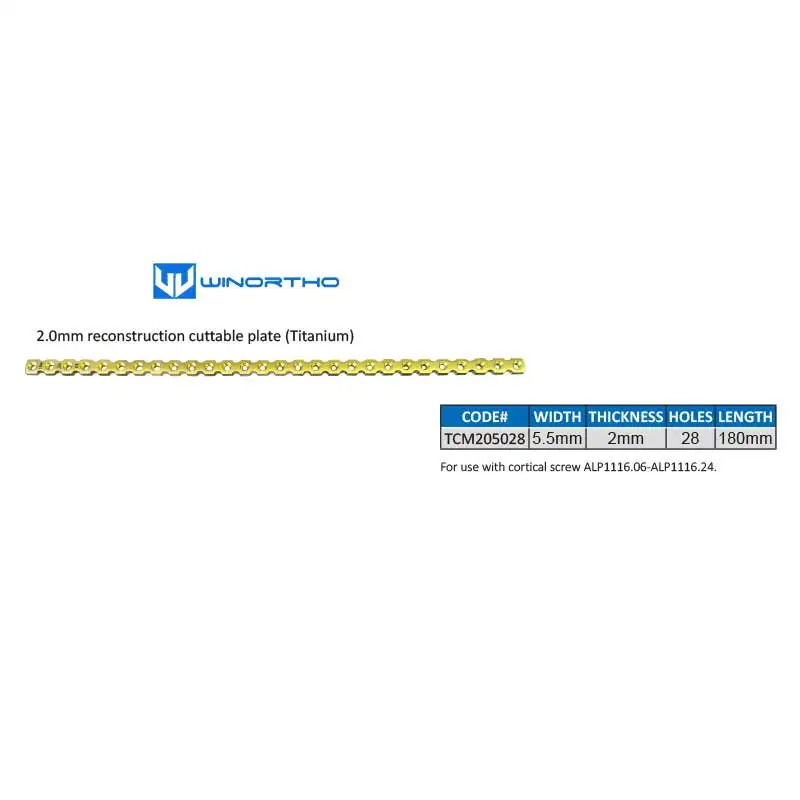 1.5/2.0/2.4/2.7mm titanium reconstruction cuttable bone plate   Veterinary Instrument  animal orthopedic surgical vet  tool pet