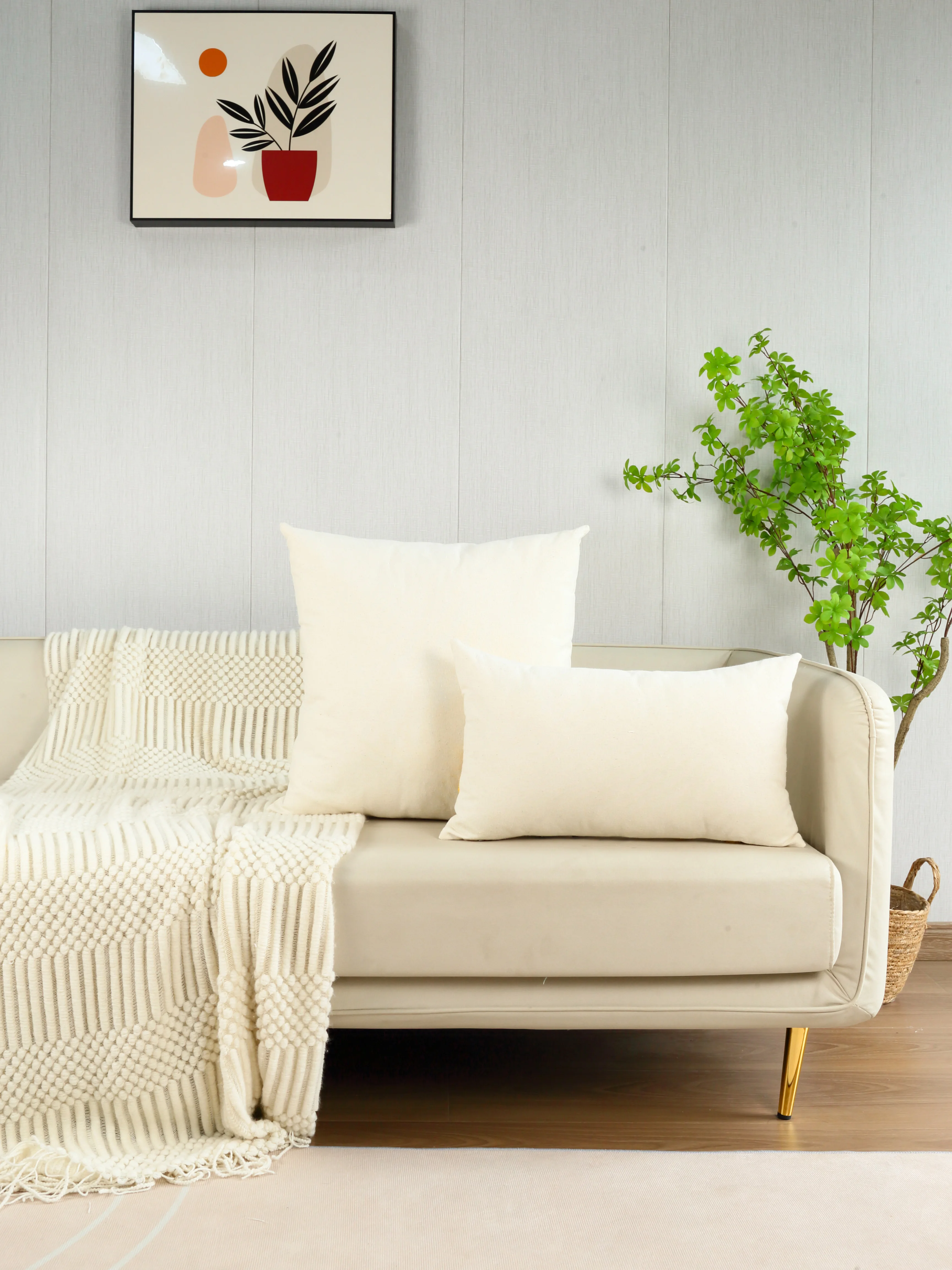 1pc, Flower Embroidery Pattern Throw Pillow Cover Pillowcase Cushion Cover for Home Bed Room Couch Sofa Decorations