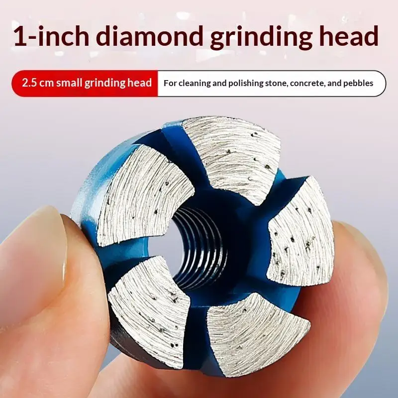 25mm Diamond Grinding Wheel Professional Grade M10 Thread High Efficiency Polishing Tool for Angle Grinder Workshop Industrial